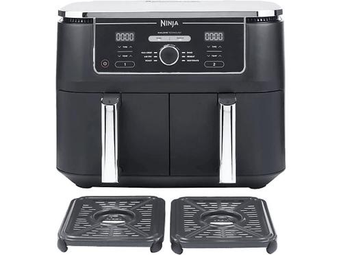 Ninja -  Hetelucht Friteuse Foodi Max Dual Zone  - Zwart, Elektronische apparatuur, Airfryers, Airfryer, Nieuw, 1500 gram of meer