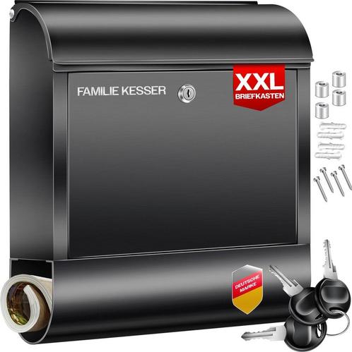 KESSER® RVS Brievenbus  - Wandbrievenbus - Krantenvak - Zwar, Huis en Inrichting, Overige Huis en Inrichting, Verzenden