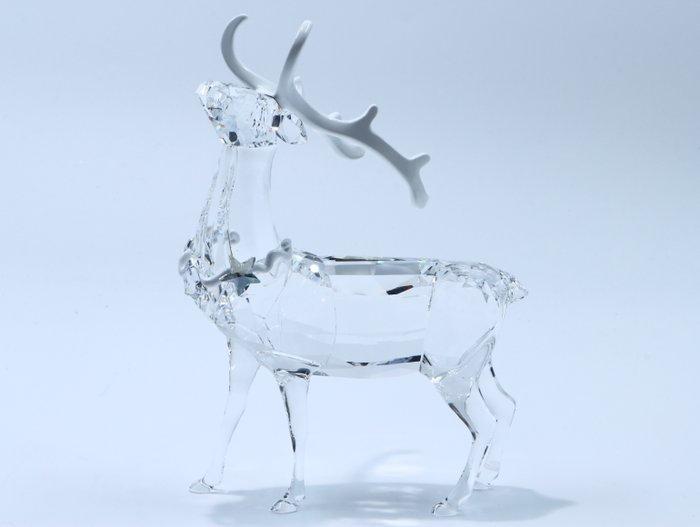 Figuur - Swarovski Kristal - Kerst hert (Boxed +, Antiek en Kunst, Curiosa en Brocante