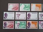 Rwanda 1976 - 23 Kleurproefdrukken van n° 713/720 reeks, Postzegels en Munten, Gestempeld