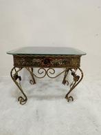 Table basse - Verre, Fonte - Table romantique