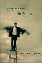 Experiments in Ethics 9780674026094, Kwame Anthony Appiah, Verzenden
