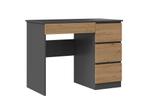 Bureau Antraciet Eiken kleur Antraciet Eiken (Kantoor), Verzenden, Nieuw, Bureau