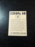 Panini Europa 80 Official Emblem #21 - 1 Sticker - Excellent, Nieuw