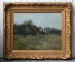 Jacob Dooyewaard (1876-1969) - Een landschap met een