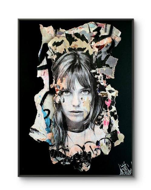 lasveguix (1986) - Fragment Jane Birkin, Antiek en Kunst, Kunst | Schilderijen | Modern