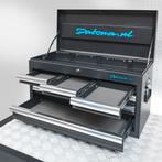 Datona Gereedschapskist met 6 laden - zwart - Datona, Ophalen of Verzenden, Nieuw