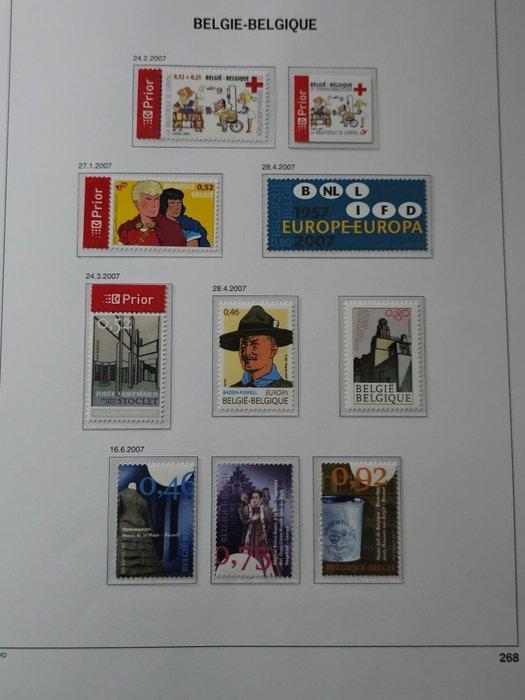 België 2007 - Alle Davo LX bladen 2007 incl. zegels uit, Postzegels en Munten, Postzegels | Europa | België