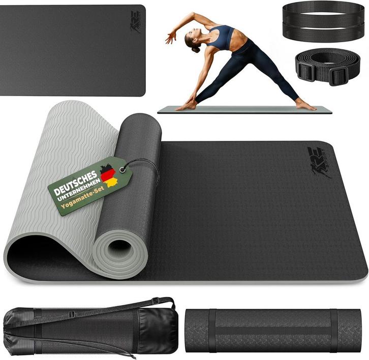 Yogamat - Fitness mat - Sportmat - Yoga mat extra dik - Zwar, Huis en Inrichting, Overige Huis en Inrichting, Verzenden