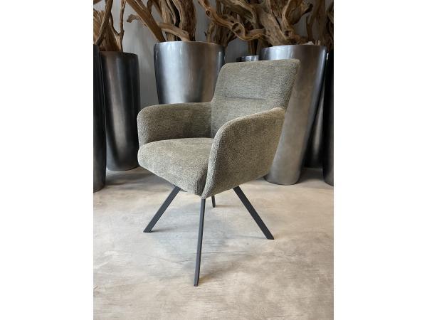 Veiling - Eetkamerstoel Manur (set van 8) Microvezel stof -, Huis en Inrichting, Stoelen, Nieuw