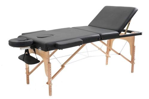 Luxe massagetafel voor thuis - opvouwbaar - 3 secties - c..., Sport en Fitness, Massageproducten, Nieuw, Ophalen of Verzenden