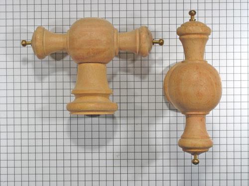 Deurknop oud model, Doe-het-zelf en Bouw, Hang- en Sluitwerk, Klink of Kruk, Nieuw, Overige materialen