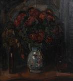 Dirk Filarski (1885-1964) - Stilleven met Rode Bloemen