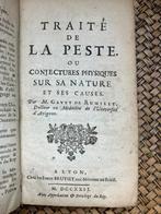 Jacques Gavet de Rumilly - Traite de la Peste - 1722