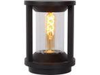 Lucide CADIX - Sokkellamp - Ø 16 cm - Dimbaar - IP65 - Zwart, Verzenden, Nieuw