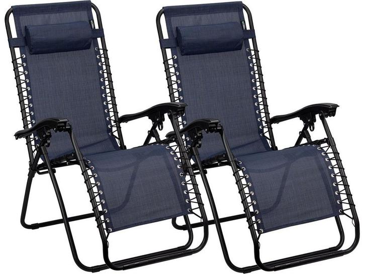 Abbey Chaise Longue IV - Campingstoel - Luxe textilene -, Caravans en Kamperen, Kampeermeubelen, Zo goed als nieuw, Verzenden