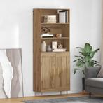 vidaXL Highboard Artisan Eiken 69,5 x 34 x 180 cm Bewerkt, Verzenden, Nieuw