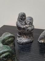 Wolf Sculptures - Beeldje (7) - zeepsteen, Antiek en Kunst