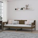 vidaXL Slaapbank massief grenenhout honingbruin 90x200 cm, Huis en Inrichting, Slaapkamer | Bedden, Verzenden, Nieuw