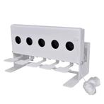 vidaXL Schietdoel met resetkoord 5 gaten, Verzenden