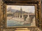 N. Safronoff (1898-1978) - Pont de la Guillotière, Lyon, Antiek en Kunst