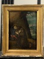 École néerlandaise (XVI) - Heiliger Franziskus von Assisi in, Antiek en Kunst