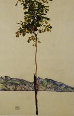 Egon Schiele (1890-1918), - (after) - Kastanienbaum am, Antiek en Kunst