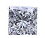 1 pcs Diamant - 0.92 ct - Prinses - D (kleurloos) - IF, Handtassen en Accessoires, Edelstenen, Nieuw