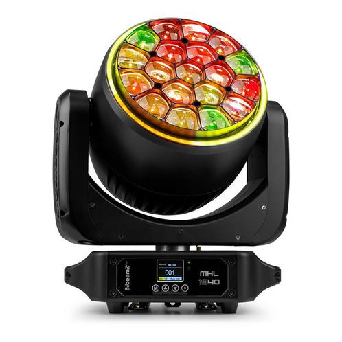 BeamZ Professional MHL1940 LED Moving Head met Zoom 19 x 40, Musique & Instruments, Lumières & Lasers, Envoi