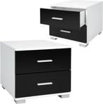 Nachtkastje set van 2 - Bijzettafel - Opbergkastje - 40x40x3, Huis en Inrichting, Verzenden, Nieuw