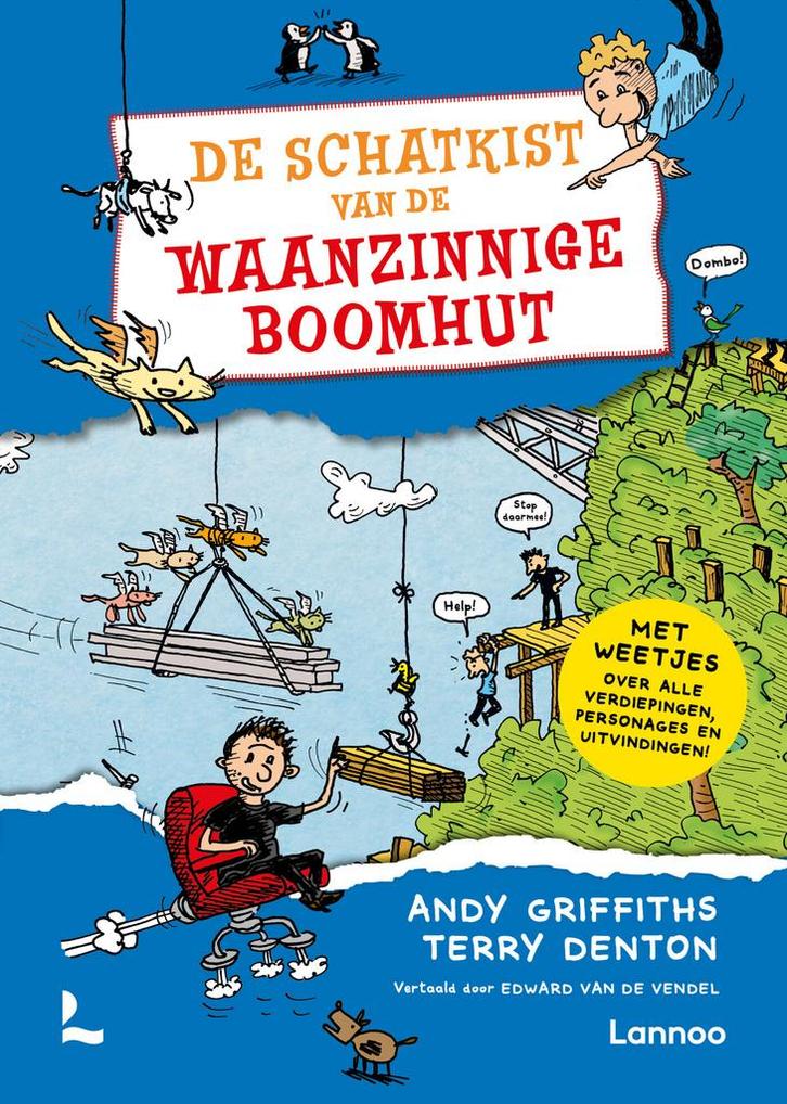 De waanzinnige boomhut - De schatkist van de waanzinnige boo, Antiek en Kunst, Antiek | Boeken en Manuscripten, Verzenden