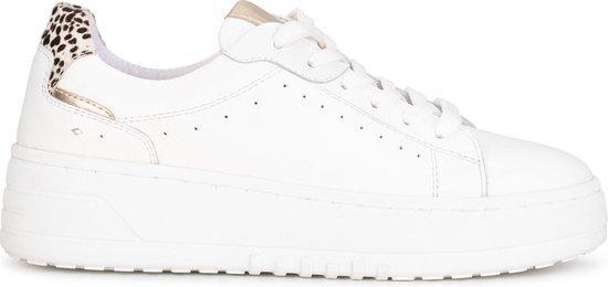 Dames Sneakers - Wit met combinatie - Maat 37 PS Poelman..., Kleding | Dames, Schoenen, Nieuw, Verzenden