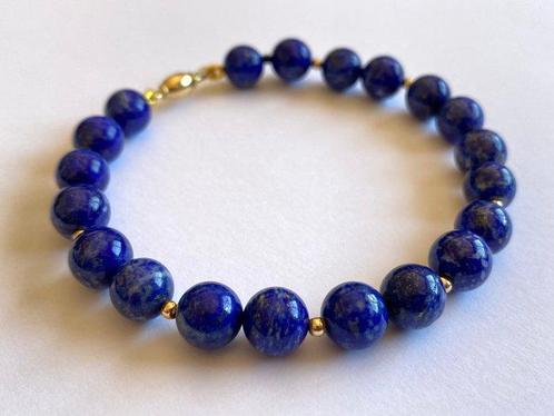 18 karaat (750) goud - Lapis Lazuli - Armband, Antiek en Kunst, Kunst | Designobjecten