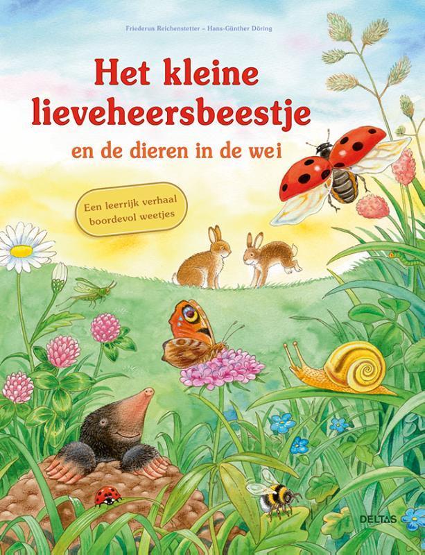 Het kleine lieveheersbeestje en de dieren in de wei, Boeken, Overige Boeken, Zo goed als nieuw, Verzenden