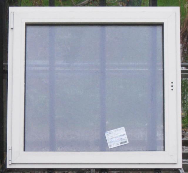 aluminium raam , chassis , venster 109 x 103, Doe-het-zelf en Bouw, Raamkozijnen en Schuifdeuren, Inclusief glas, Nieuw, Aluminium