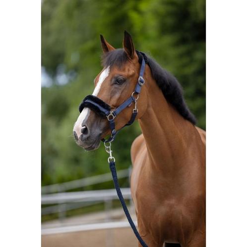 Halster classicsoft cob navy - kerbl, Dieren en Toebehoren, Paarden en Pony's | Overige Paardenspullen, Nieuw