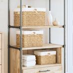 vidaXL Opbergmanden 3 pcs Naturel 35 x 30 x 25 cm, Verzenden, Nieuw