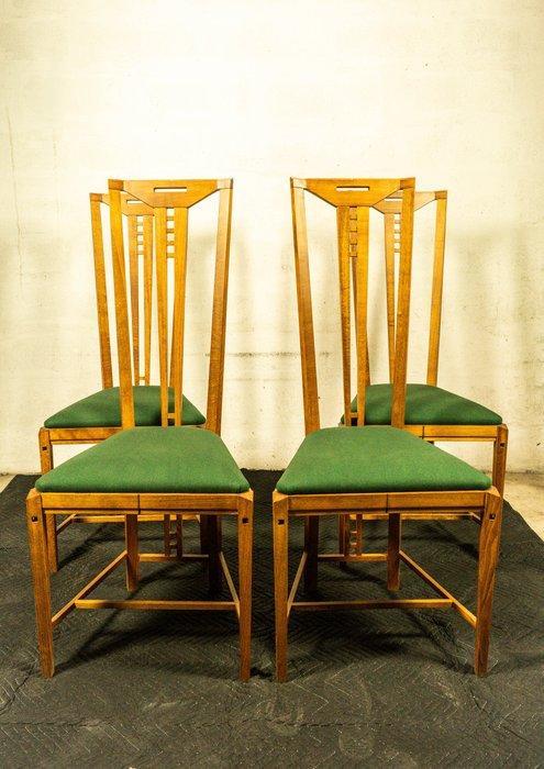 Giorgetti - Umberto Asnago Ambrogio Pozzi - Chaise (4) -, Antiek en Kunst, Antiek | Meubels | Stoelen en Sofa's