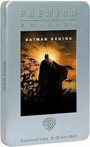 Batman Begins (im Metalpak) [2 DVDs] von Christopher...  DVD, Cd's en Dvd's, Dvd's | Overige Dvd's, Zo goed als nieuw, Verzenden
