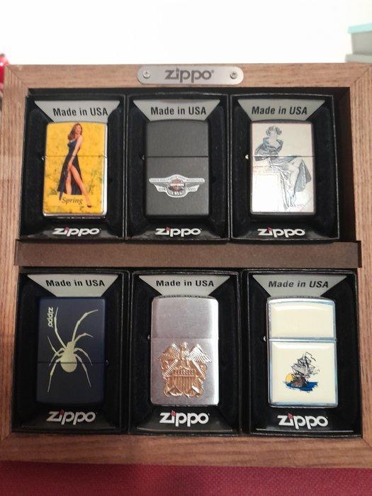 Zippo - Aansteker - Staal (roestvrij), Verzamelen, Rookartikelen, Aanstekers en Luciferdoosjes