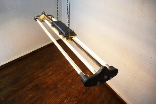 Polamp - Lampe à suspendre - Acier, Aluminium, Plastique, Antiek en Kunst, Antiek | Wandborden en Tegels