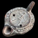Replica of an Ancient Greek Terracotta oil lamp - 4 cm