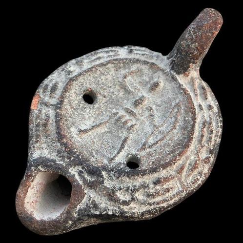 Replica of an Ancient Greek Terracotta oil lamp - 4 cm, Antiek en Kunst, Antiek | Overige Antiek