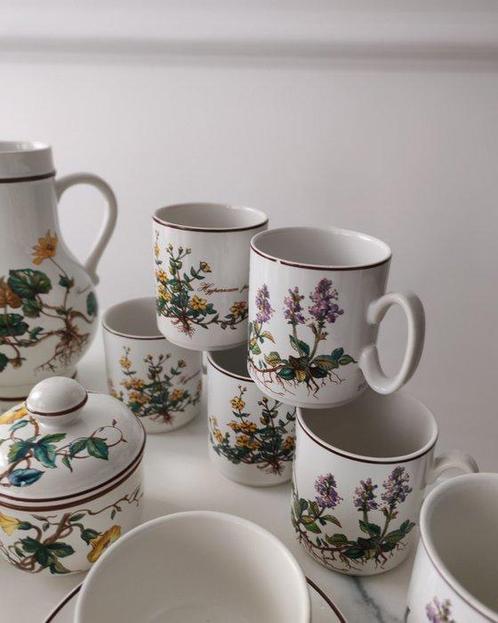Villeroy & Boch - Service à café (28) - Botanica -, Antiek en Kunst, Antiek | Meubels | Tafels