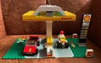 Lego - Town - 1256: Shell Service Station +. 1255: Shell Car, Nieuw