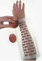 PXP Schmink Sjabloon Bakstenen, Verzenden