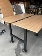 Refurbished Ahrend Duo Bureau - Duo Werkplek - Elektrisch, Huis en Inrichting, Bureaus, In hoogte verstelbaar, Zo goed als nieuw