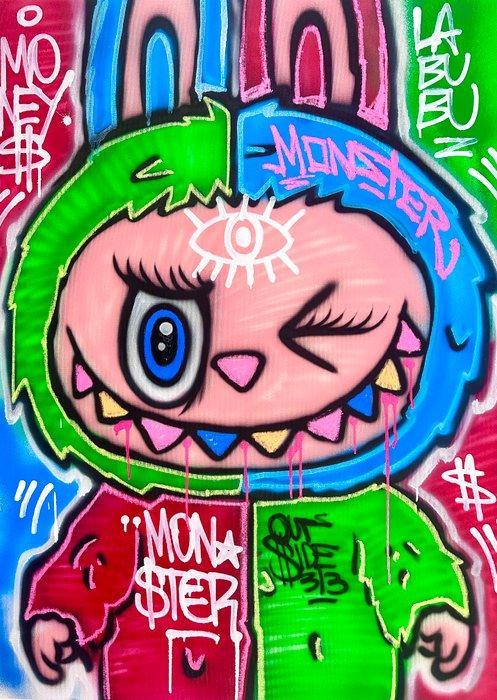 Outside313 - LABUBU - Monster, Antiek en Kunst, Kunst | Schilderijen | Modern