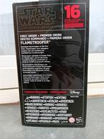 Star Wars - Flamtrooper - commando first order / black serie, Collections