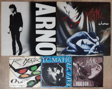 Arno, T.C. Matic - 2X LP Album, 3X 7 Single - Diverse beschikbaar voor biedingen